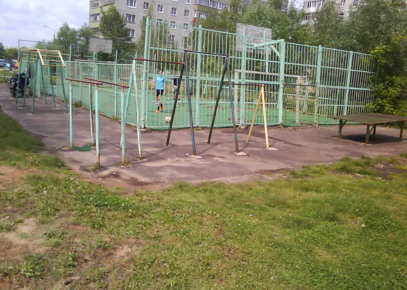 Площадка для воркаута в городе Егорьевск №964 Средняя Советская фото